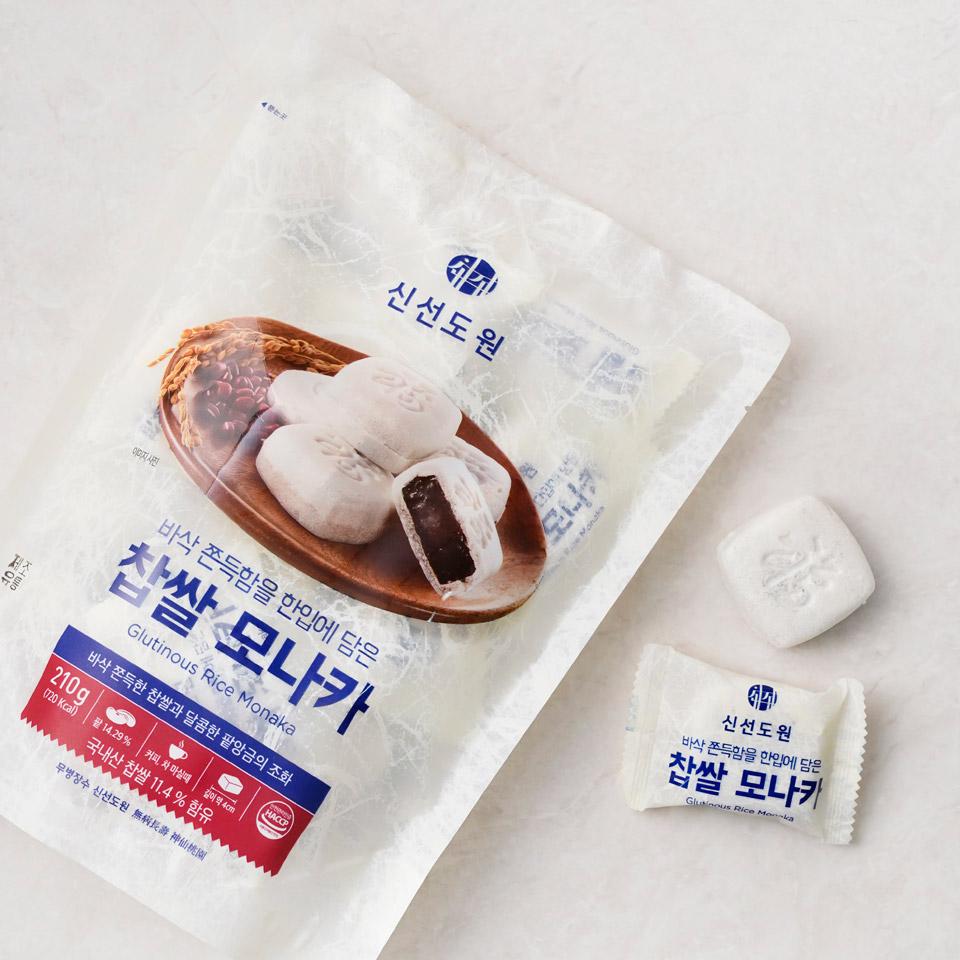 메가마트 신선도원 찹쌀 모나카 210g(14gx15개) - 상품 이미지