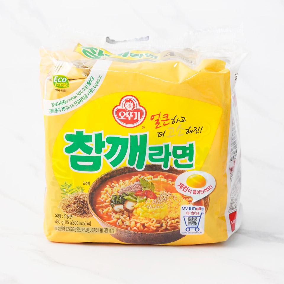 메가마트 오뚜기 참깨라면 멀티 115gx4 - 메인 이미지