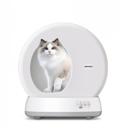 고양이 자동 화장실 냄새 사막화 방지 스마트  01.기본 - 상품 이미지