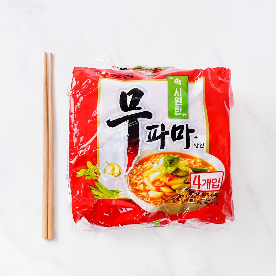 메가마트 농심 무파마 탕면 멀티팩 122gx4 - 메인 이미지
