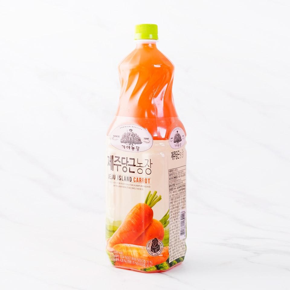 메가마트 웅진 가야농장 제주당근 농장 주스 1.5L - 상세 이미지 2