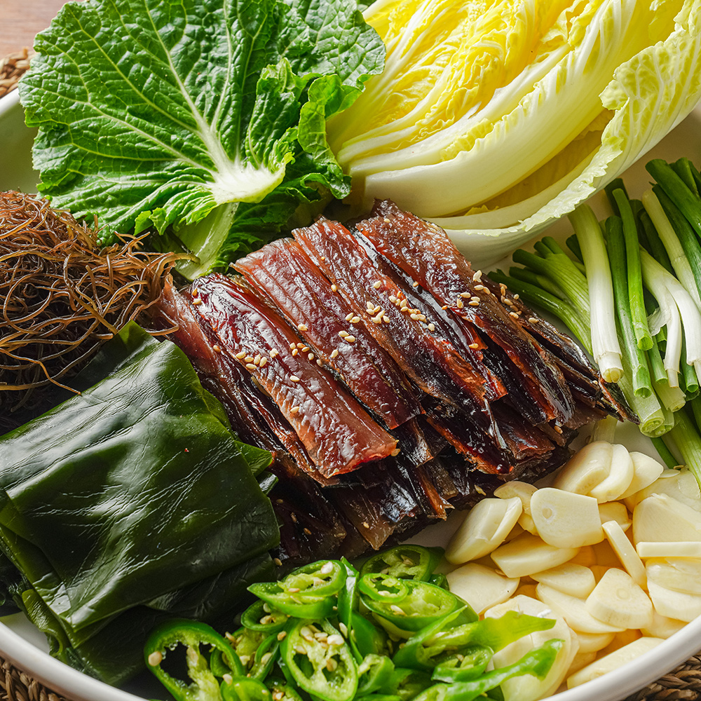 포항 구룡포 과메기 손질 야채세트 5미 10미 꽁치 발과메기 이미지 8