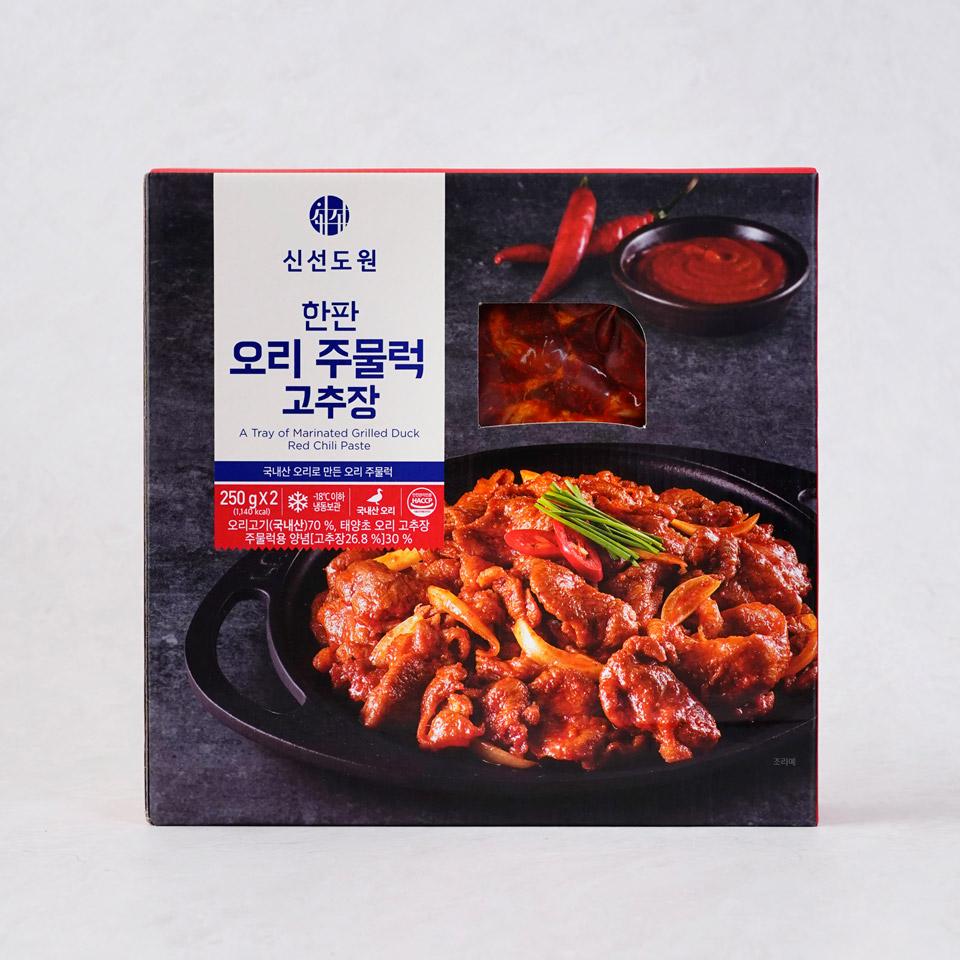메가마트 신선도원 한판 오리주물럭 고추장 250gx2 - 메인 이미지