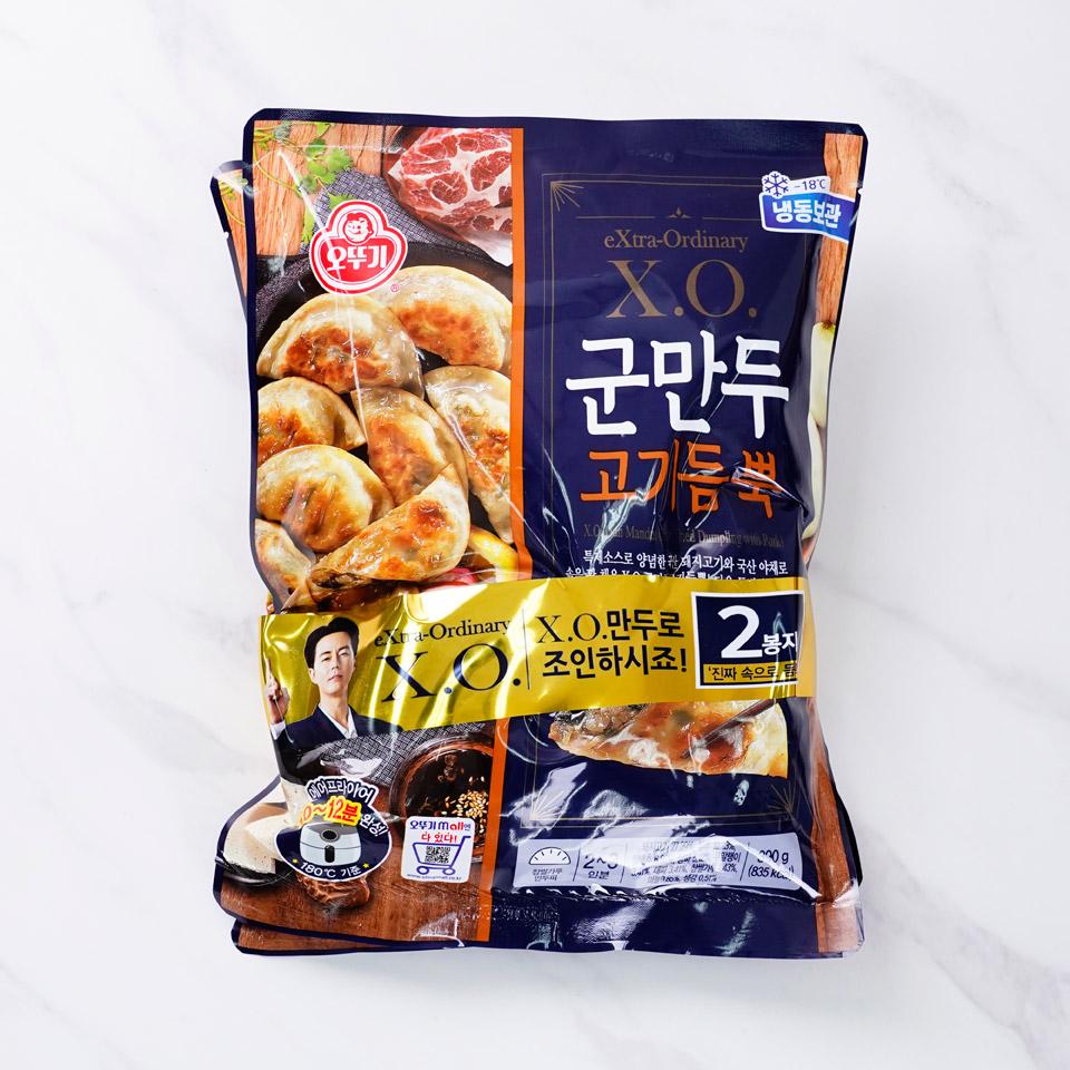 메가마트 오뚜기 X.O. 군만두 고기듬뿍 390GX2 - 상품 이미지