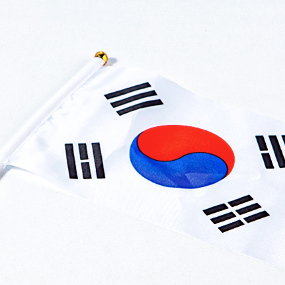 응원용태극기 행사용 미니 깃발태극기 - 상품 이미지