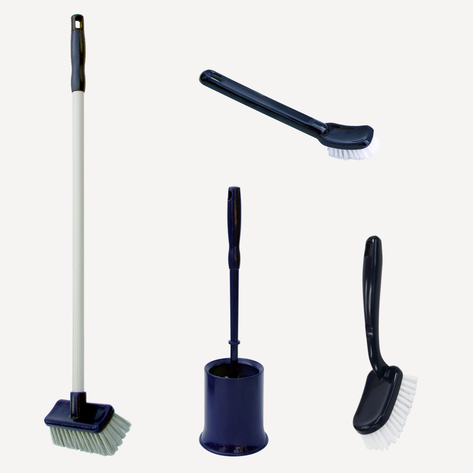 필굿리빙 욕실 청소솔 작은솔 변기솔 바닥솔 4종 세트