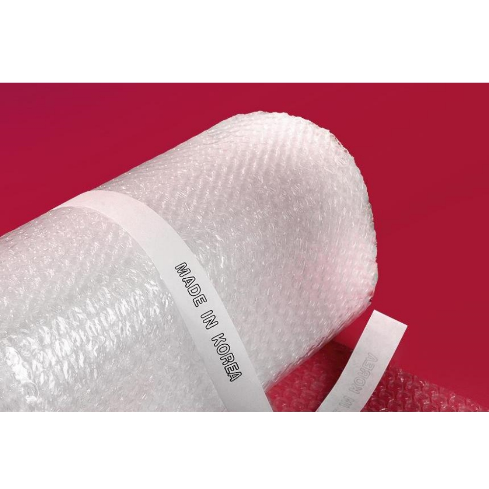30m 국내생산 두꺼운 뽁뽁이 포장용 에어캡 완충 롤 창문 단열 테포르