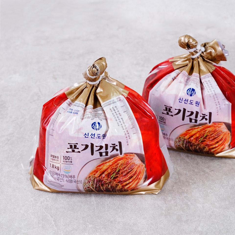 메가마트 신선도원 포기김치 1.8kg - 상품 이미지