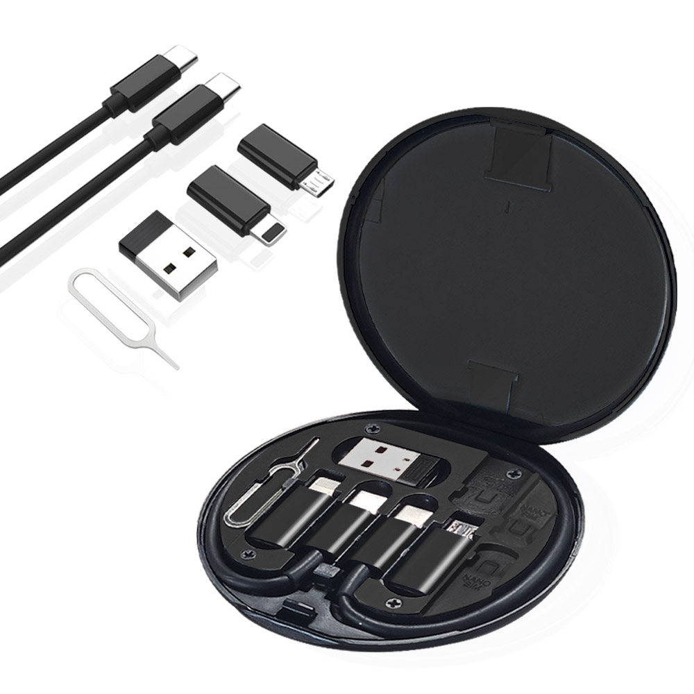 멀티 케이블 키트 11in1 휴대용 여행용 충전 케이블 세트