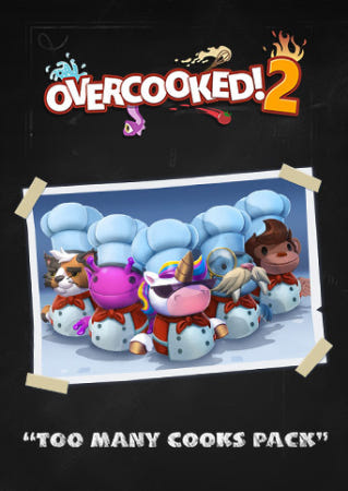 [24시 자동발송 / 스팀 게임] Overcooked! 2 - Too Many Cooks Pack DLC
