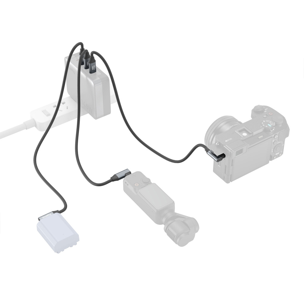 스몰리그 4790 USB-C to USB-C Right Angle 데이터 케이블 35cm - 상세 이미지 4