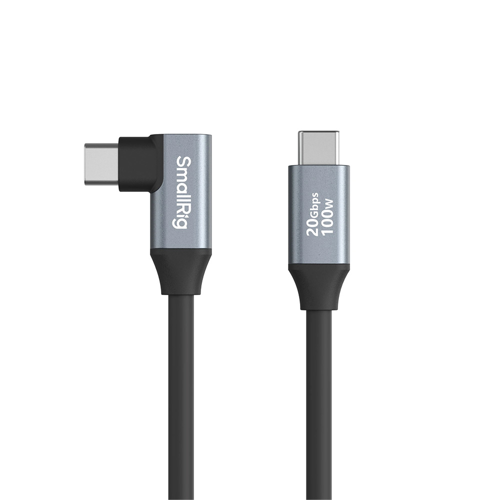 스몰리그 4790 USB-C to USB-C Right Angle 데이터 케이블 35cm - 상품 이미지