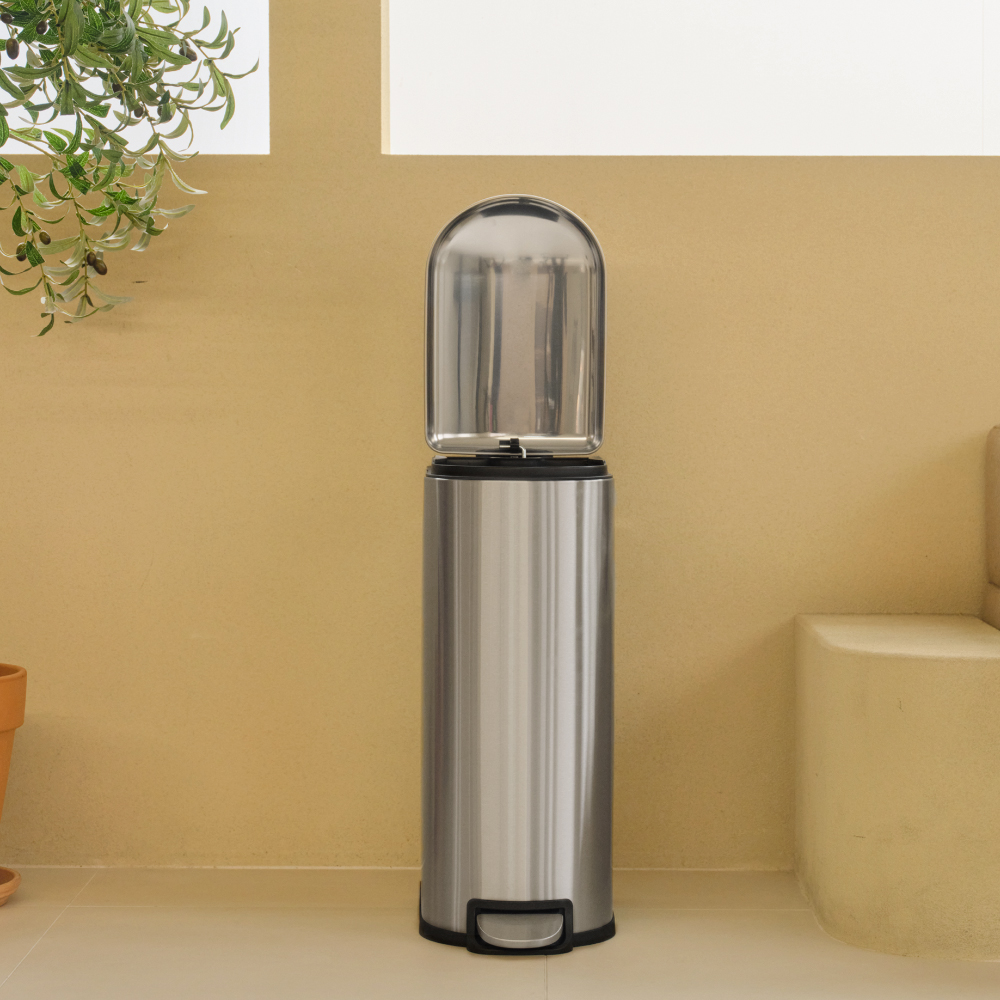 밀리 무소음 페달 휴지통 슬림 30L (2color) 이미지 6