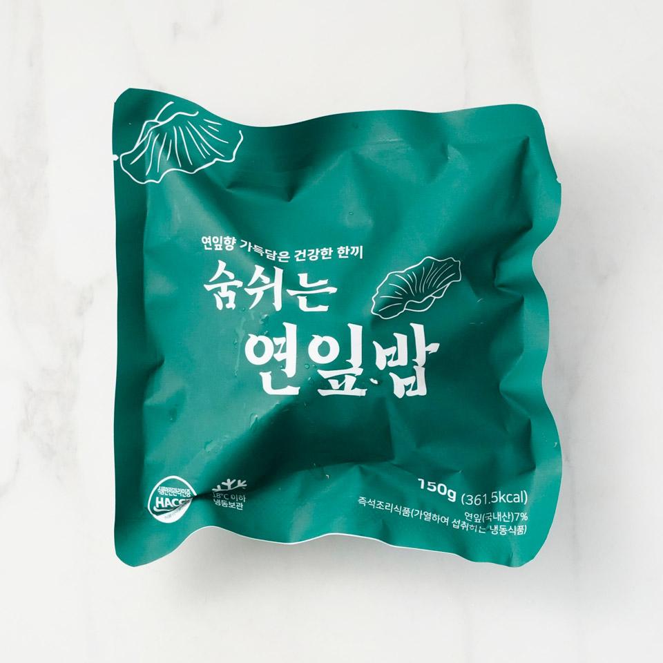 메가마트 숨쉬는 연잎밥 150g/봉 - 상세 이미지 2