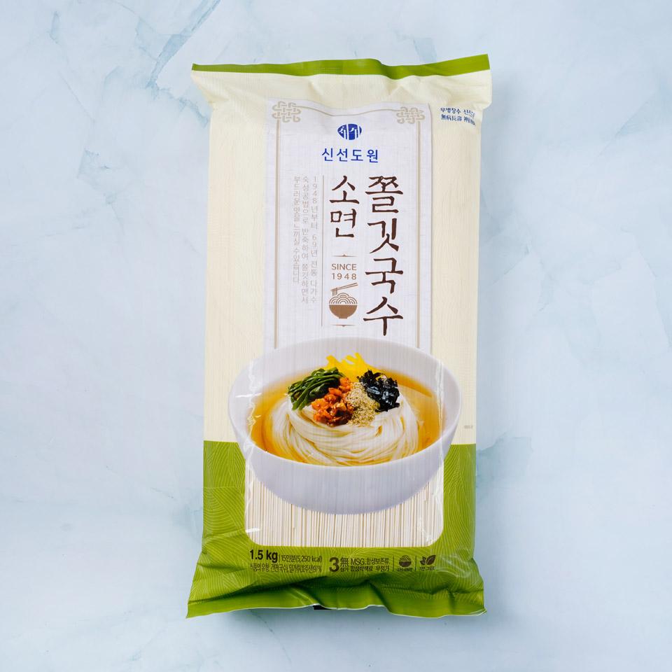 메가마트 신선도원 쫄깃국수 소면 1.5kg - 메인 이미지