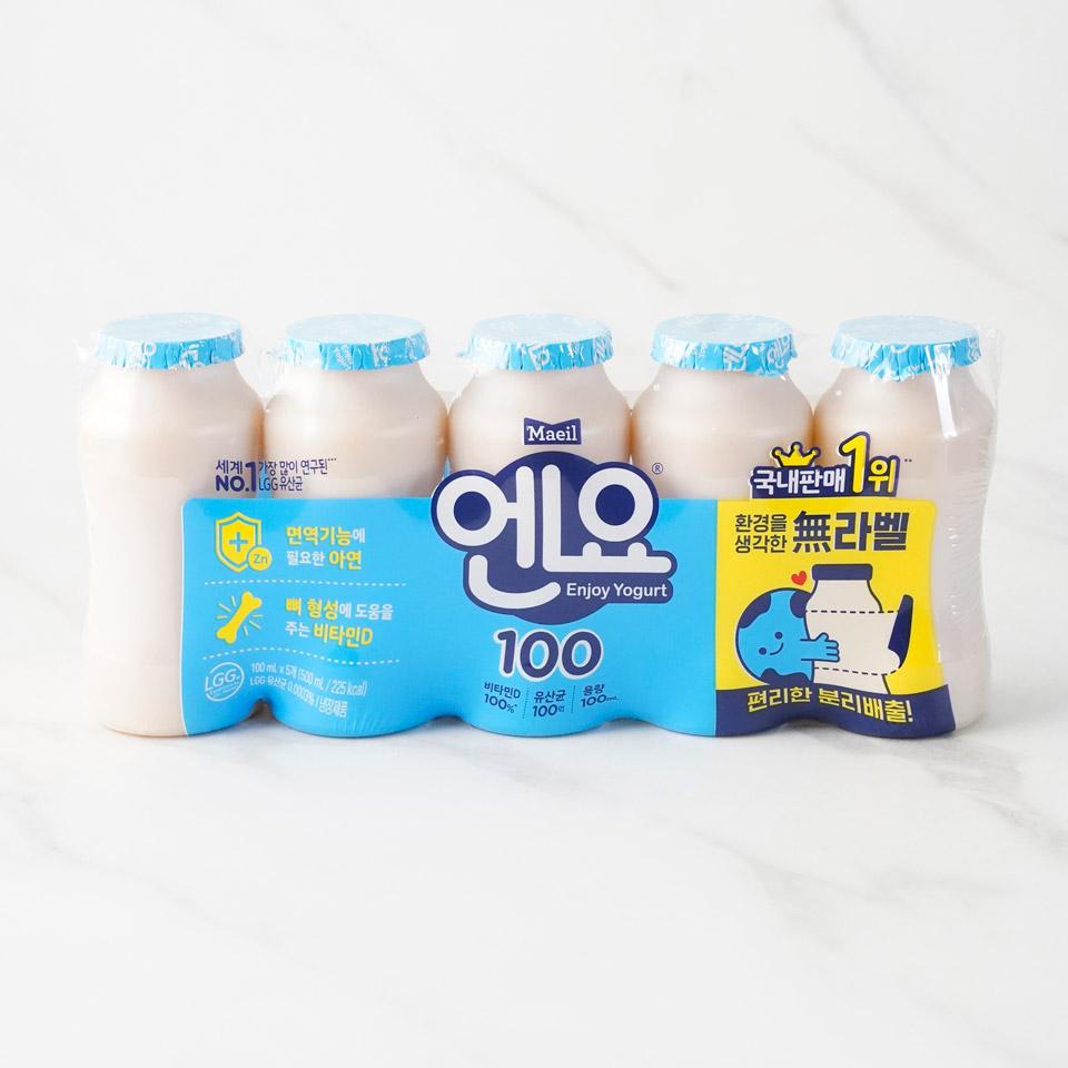메가마트 매일 엔요 100 요구르트 100mlx5 - 메인 이미지