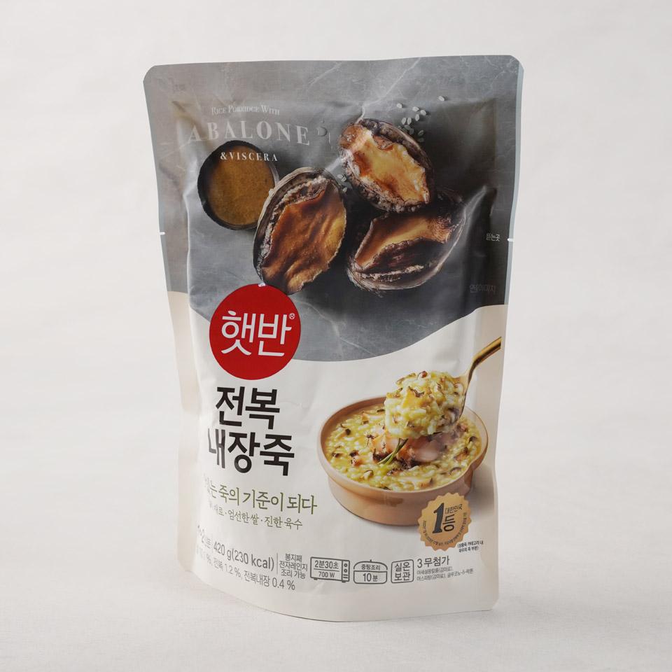 메가마트 CJ 햇반 전복내장죽 420g - 상세 이미지 2