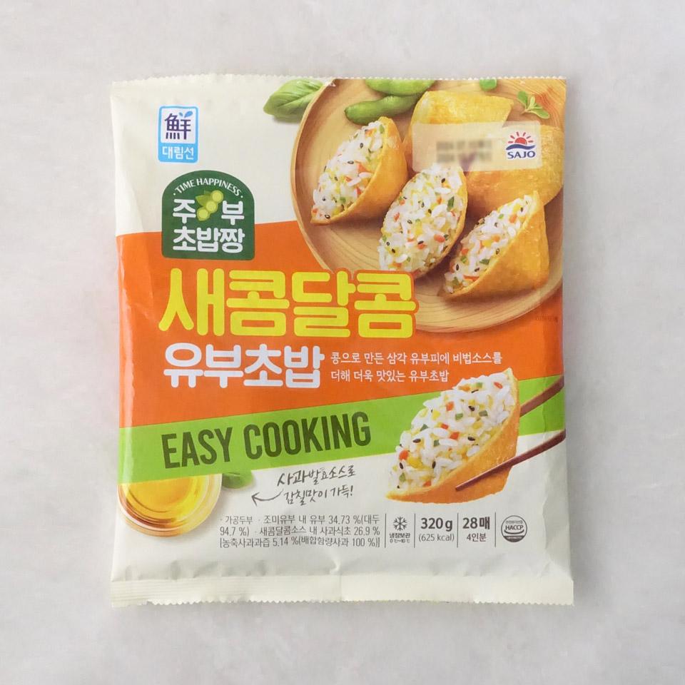 메가마트 사조대림 새콤달콤 유부초밥 320g - 상품 이미지