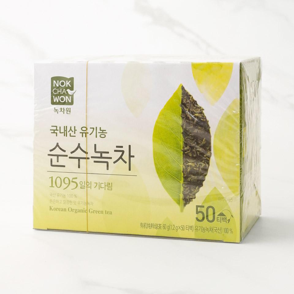 메가마트 녹차원 유기농 순수녹차 1.2gx50개 - 상세 이미지 2