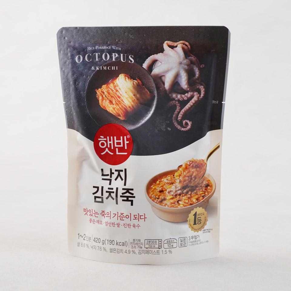 메가마트 CJ 햇반 낙지김치죽 420g
