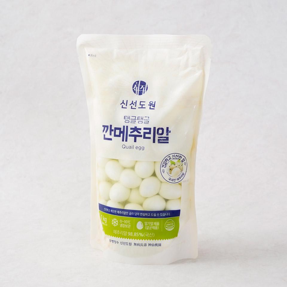 메가마트 신선도원 탱글탱글 깐메추리알 1kg - 상세 이미지 2