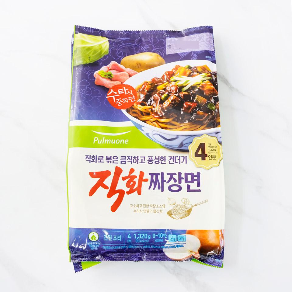 메가마트 풀무원 생가득 직화 짜장면 4인분 1.32kg - 메인 이미지