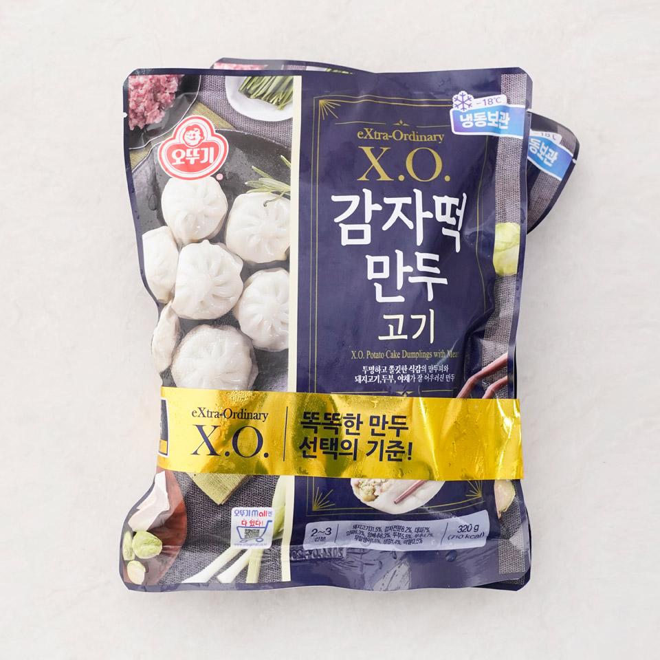 메가마트 오뚜기 XO감자떡만두 고기 2입 640g - 상품 이미지