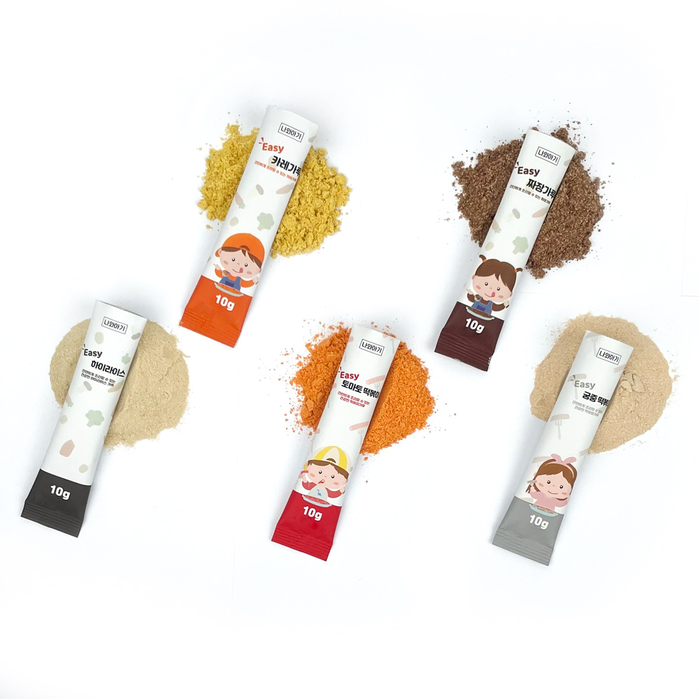 나와아기 아기 카레 가루 1box + 맛보기 체험팩 가루4종