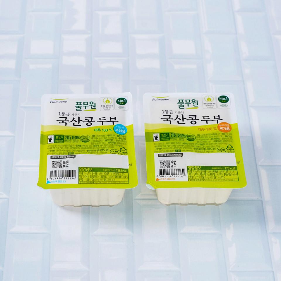 메가마트 풀무원 국산콩두부 부드러운찌개용 210g - 상세 이미지 2