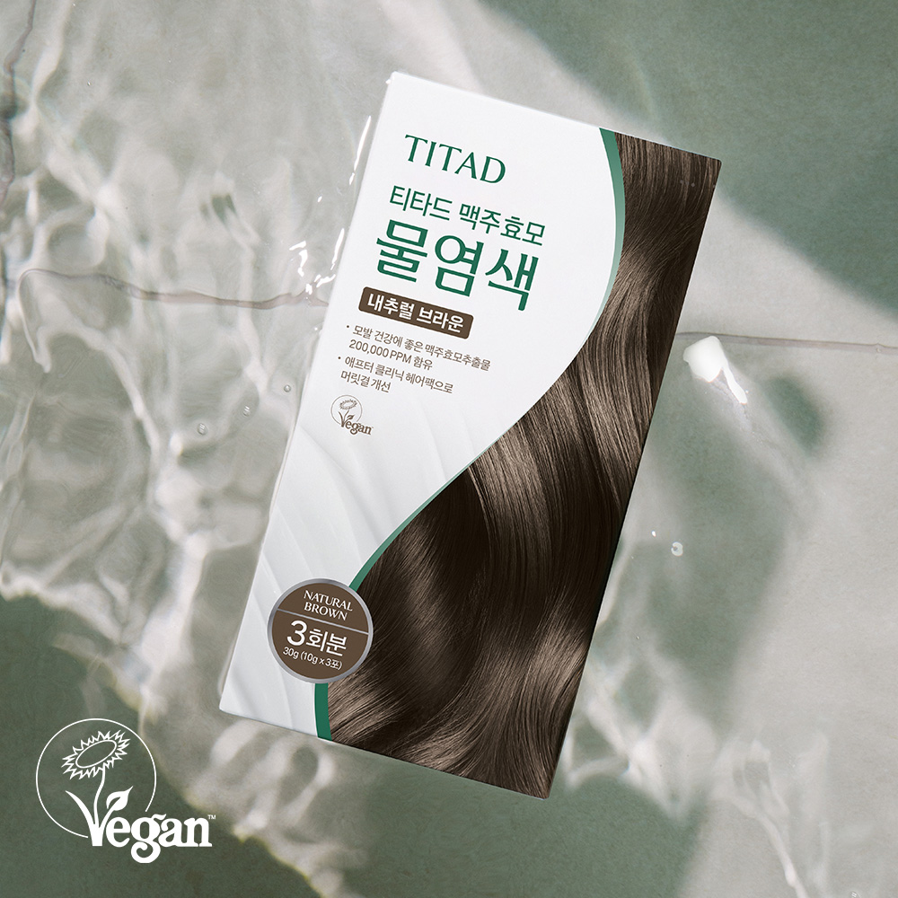 티타드 맥주효모 물염색 3박스 (9회분)(+전용 쉐이커) 이미지 3