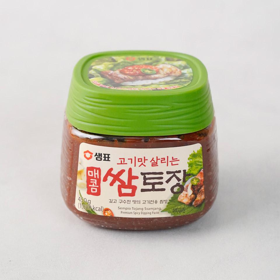 메가마트 샘표 매콤 쌈토장 450g - 상품 이미지