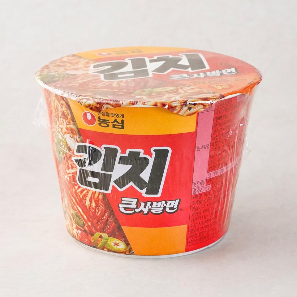 메가마트 농심 김치 큰사발 컵라면 112g - 상세 이미지 2