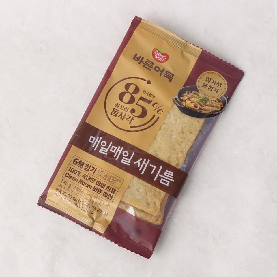 메가마트 동원 바른85 실꼬리돔사각 어묵  180g - 상세 이미지 2