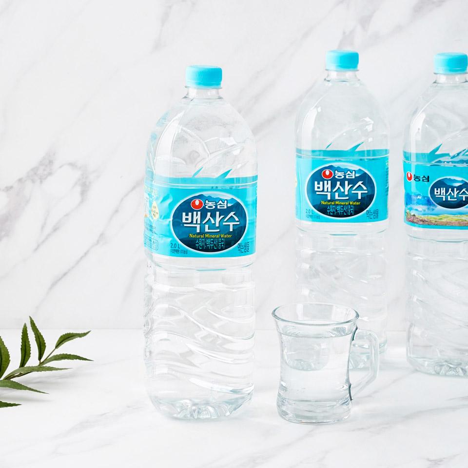 메가마트 농심 백산수 2L