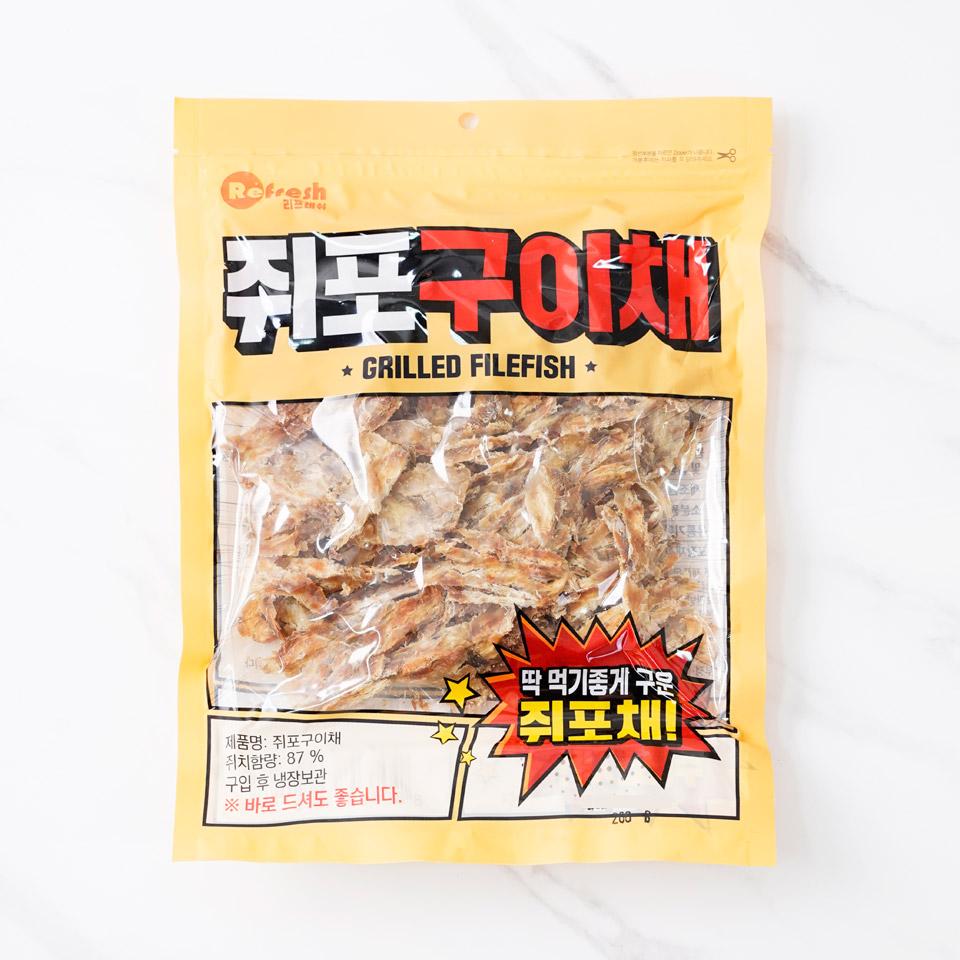 메가마트 리프레쉬 쥐포구이채 200g - 메인 이미지