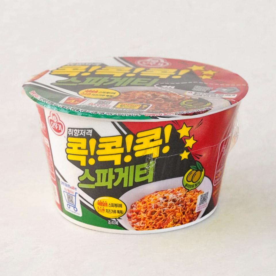 메가마트 오뚜기 콕콕콕 스파게티 큰컵 120g - 메인 이미지