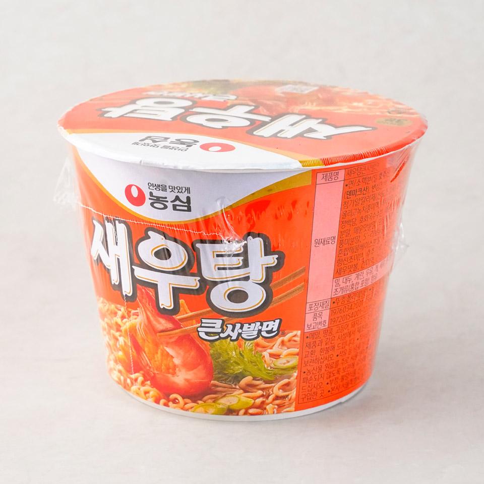 메가마트 농심 새우탕 큰사발 컵라면 115g - 상세 이미지 2