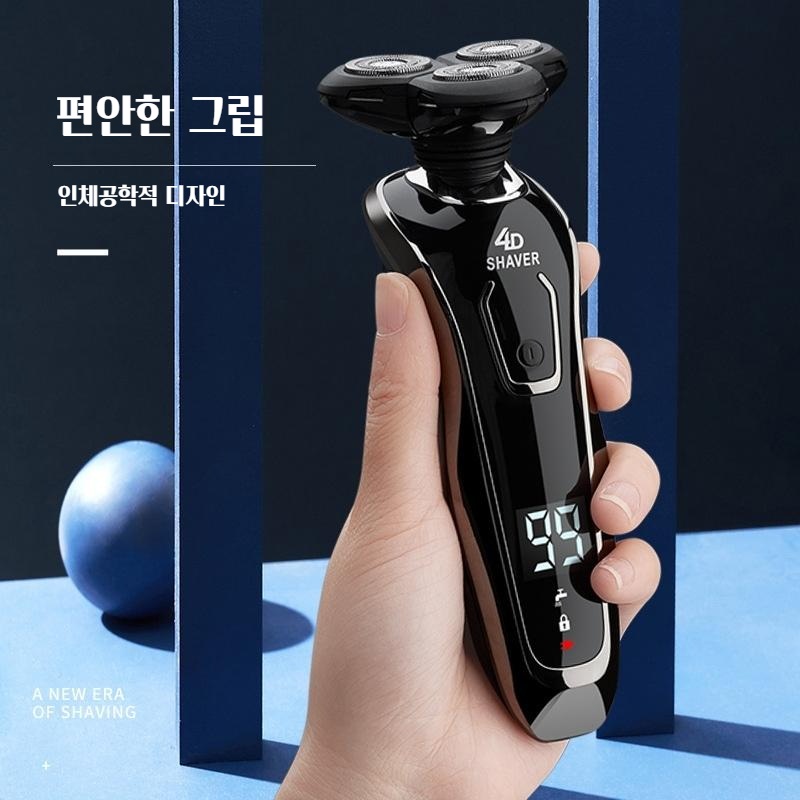 4D 스마트 면도기 콧털정리 바리깡 기능 탑재 - 상세 이미지 2