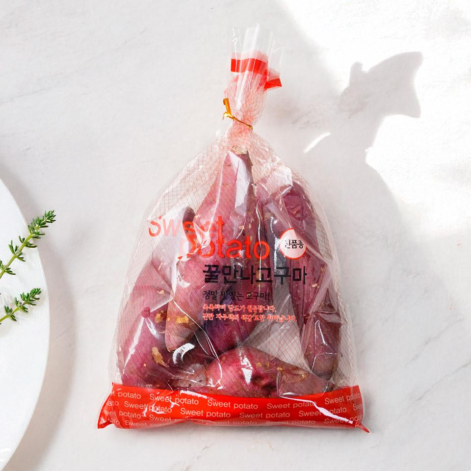 메가마트 꿀만나 고구마 1.2kg 봉 - 상품 이미지