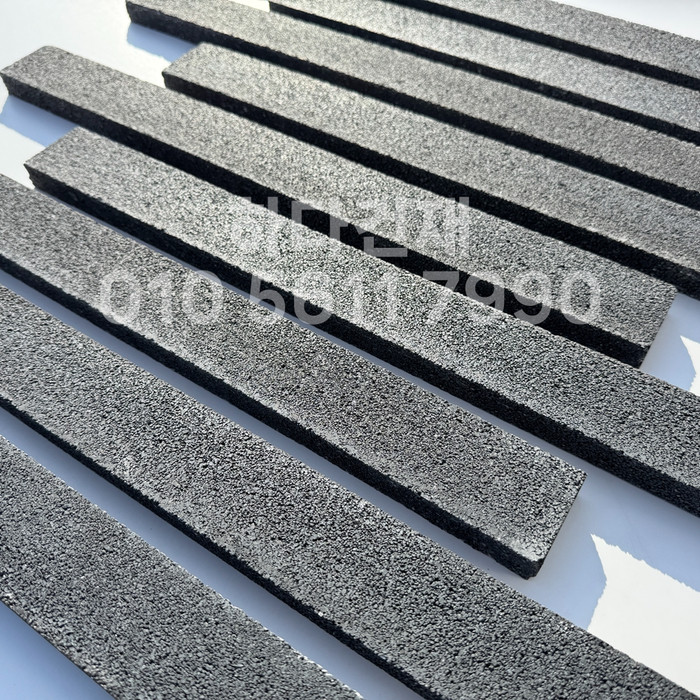 아이브 모노타일 500x50x20T 블랙 / 하다건재 와이드벽돌타일