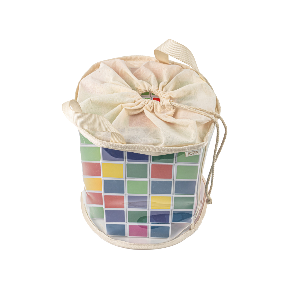 아오라 투명 장난감 정리함 수납함 아기 인형 레고 피규어 통 보관함 바구니 박스 TPU M