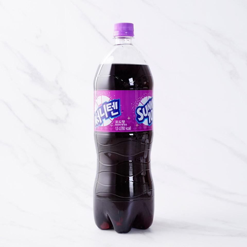 메가마트 해태 써니텐 블라스트 포도 1.5L - 상세 이미지 2