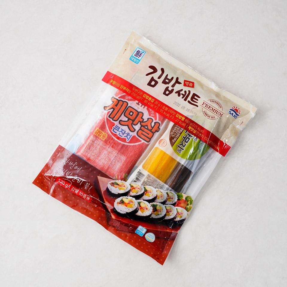 메가마트 사조대림 명품 김밥세트 520g - 상세 이미지 2