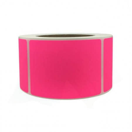 네온 핑크 라벨 특대형 스티커 시선집중 행사 표시 주목도 강조 눈에띄는 광고용