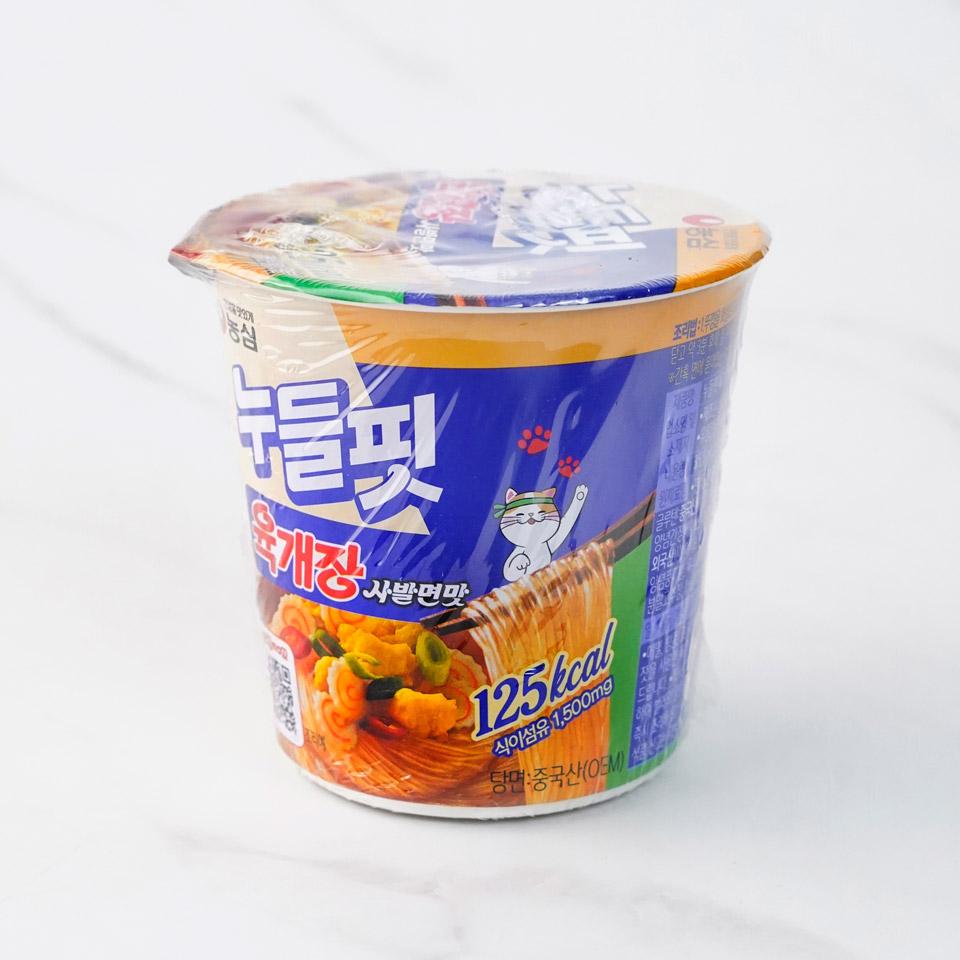 메가마트 농심 누들핏 육개장사발면맛 35.5g - 상세 이미지 2
