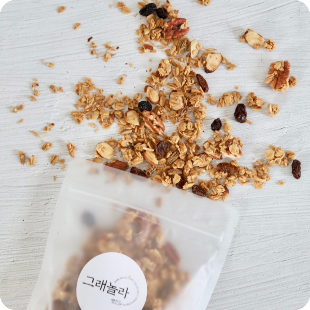 빵앗간며느리 유기농 오트밀 수제 그래놀라 30g, 1개 - 상세 이미지 4