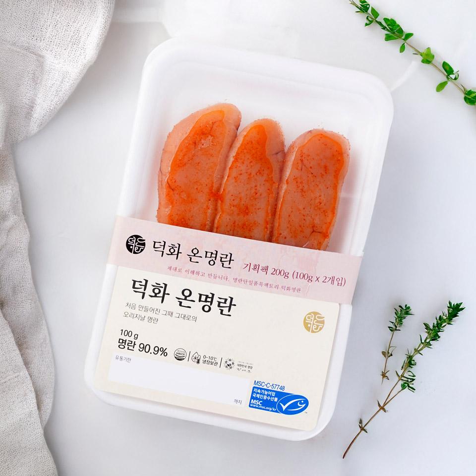 메가마트 덕화 온명란 기획팩 100gx2 - 상세 이미지 2