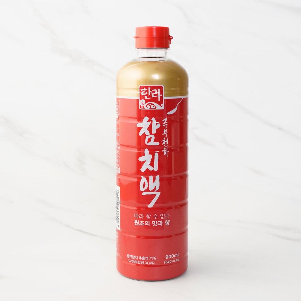 메가마트 한라 주부천하 참치액 900ml - 메인 이미지