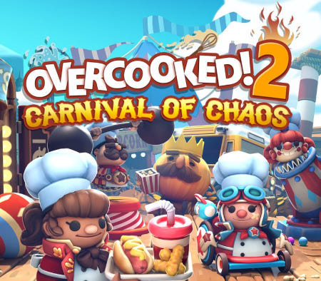[24시 자동발송 / 스팀 게임] Overcooked! 2 - Carnival of Chaos DLC