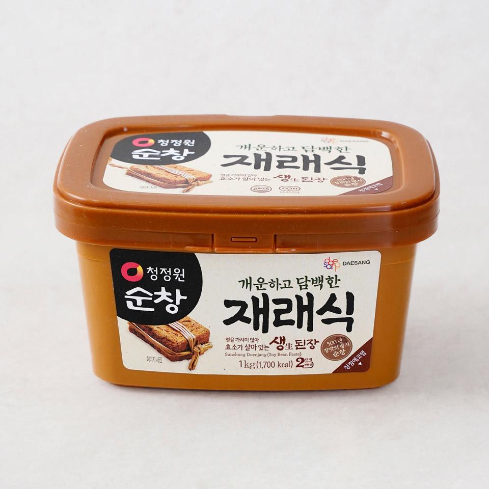 메가마트 대상 청정원 순창 재래식 된장 1kg - 상품 이미지